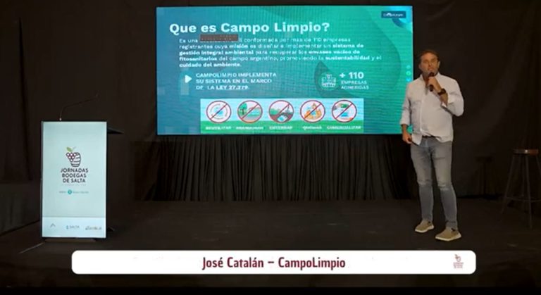 Gestión de envases vacíos de fitosanitarios en la región