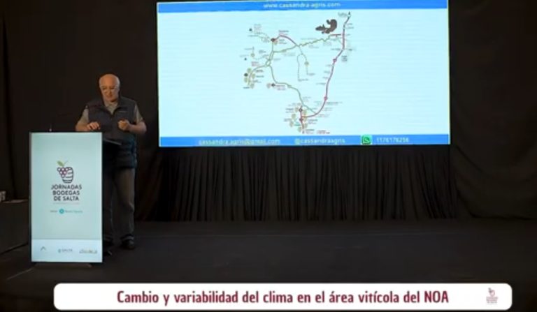 Cambio y variabilidad del clima en el área vitícola del NOA